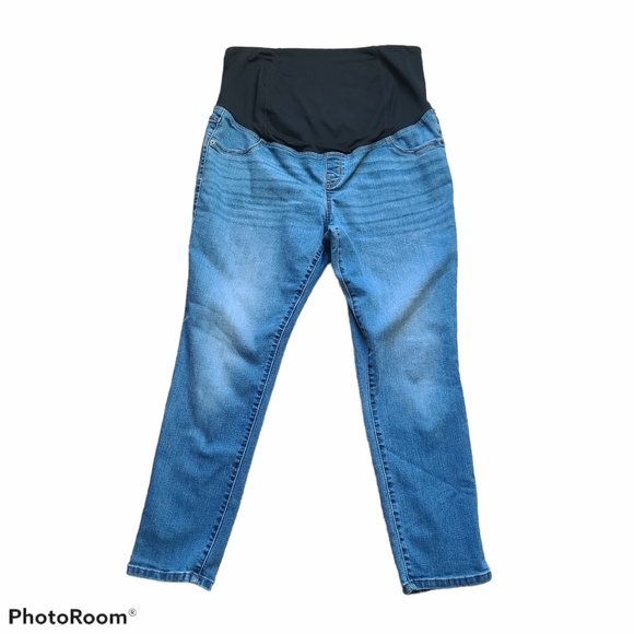 Isabel Maternity Jeggings maternity pants blue size 14/32 - Picture 1 of 6